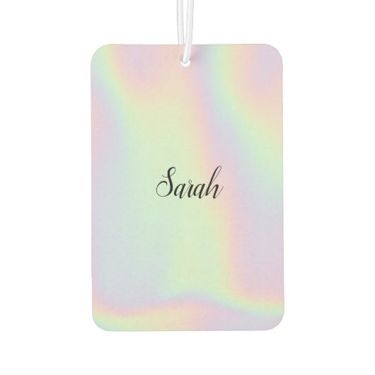 Cool Trendy holografisch Autolufterfrischer (Rückseite)