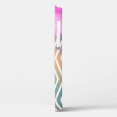 Cool Trendy Lila Glitzer Case-Mate iPhone Case (Rückseite / Links)