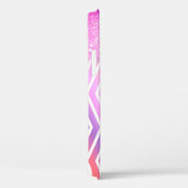 Cool Trendy Lila Glitzer Case-Mate iPhone Case (Rückseite / Rechts)