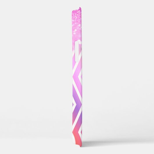 Cool Trendy Lila Glitzer Case-Mate iPhone Hülle (Rückseite / Rechts)