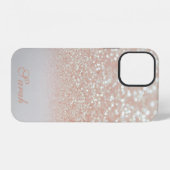 Cool Trendy Pink Funkelnd Case-Mate iPhone Case Hülle (Rückseite (Horizontal))
