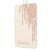 Cool Trendy Pink Glitzer Autolufterfrischer (Links)