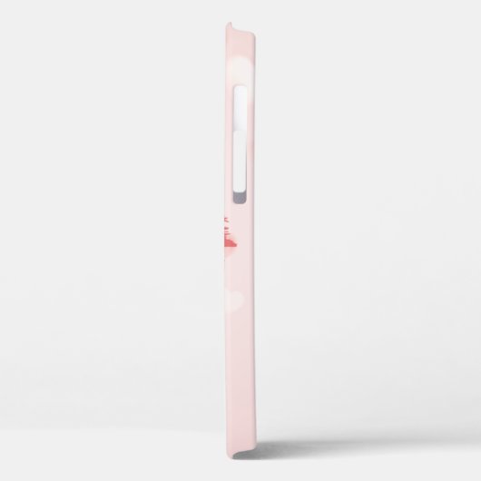 Cool Trendy Pink Heart Liebe Case-Mate iPhone Case (Rückseite / Links)