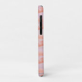 Cool Trendy Pink Wood Case-Mate iPhone Hülle (Hinten/Links)
