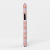 Cool Trendy Pink Wood Case-Mate iPhone Hülle (Hinten/Rechts)