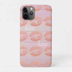 Cool Trendy Pink Wood Case-Mate iPhone Hülle