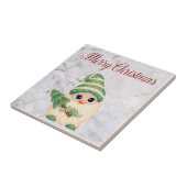 Cool, trendy. Schöne Weihnachten Fliese (Seite)