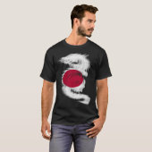 Cool Trippy Dragon EDM Rave technics Japan T-Shirt (Vorne ganz)