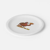 Cool Türkei Erntedank Funny Classic T - Shirt.png Pappteller (Schrägansicht)