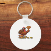 Cool Türkei Erntedank Funny Classic T - Shirt.png Schlüsselanhänger (Vorderseite)