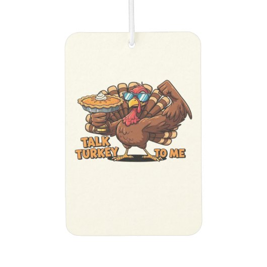 Cool Turkey Thanksgiving Funny Classic T-Shirt_1.p Autolufterfrischer (Vorderseite)