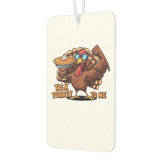 Cool Turkey Thanksgiving Funny Classic T-Shirt_1.p Autolufterfrischer (Links)
