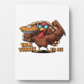 Cool Turkey Thanksgiving Funny Classic T-Shirt_1.p Fotoplatte (Vorderseite)