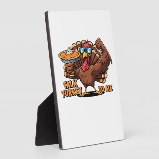 Cool Turkey Thanksgiving Funny Classic T-Shirt_1.p Fotoplatte (Seite)