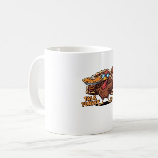 Cool Turkey Thanksgiving Funny Classic T-Shirt_1.p Kaffeetasse (Vorderseite Links)