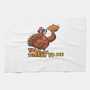 Cool Turkey Thanksgiving Lustiges Klassisches T-Sh Geschirrtuch