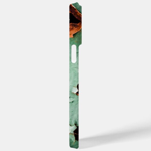 Cool türkisfarbenes Rostmetall Case-Mate iPhone Hülle (Rückseite / Rechts)