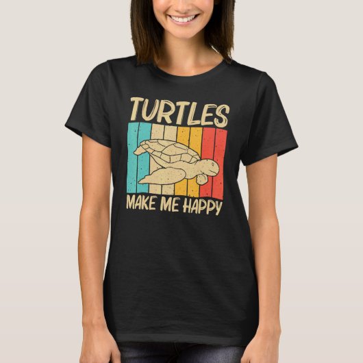 Cool Turtle For Men Women Sea Turtle Aquatic Anima T-Shirt (Vorderseite)