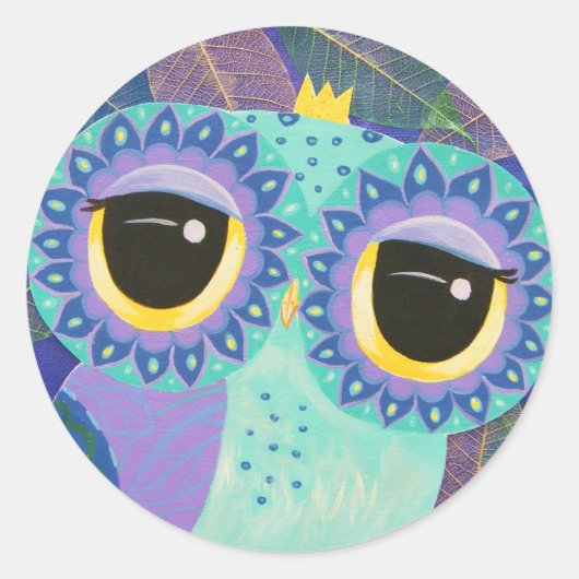 Cool Twilight Runder Aufkleber (Vorderseite)