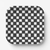 Cool Typ Karo Party Teller (Vorderseite)