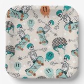 Cool Typ Skater Party Paper Teller (Vorderseite)