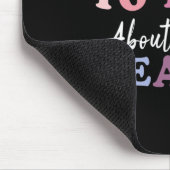 Cool, über das Bewusstsein für psychische Gesundhe Mousepad (Ecke)