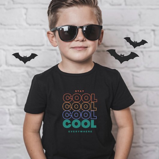 Cool überall bleibe - Minimalistisches trendiges D T-Shirt