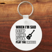 Cool Ukulele designs Schlüsselanhänger (Vorderseite)