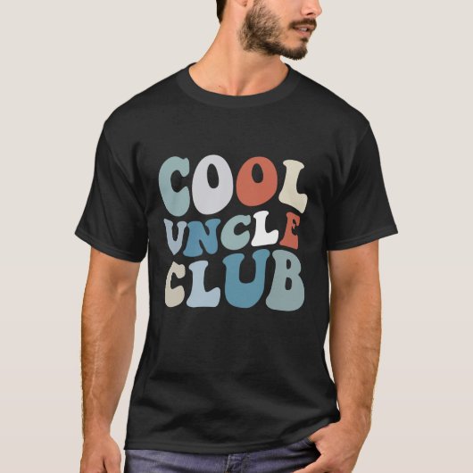 Cool Uncle Club  T-Shirt (Vorderseite)