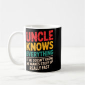 Cool Uncle Design For Uncle Men From Nephew Niece Kaffeetasse (Links)