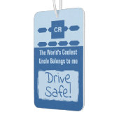 Cool Uncle fügen Sie ein Foto-Laufwerk blau hinzu Autolufterfrischer (Links)