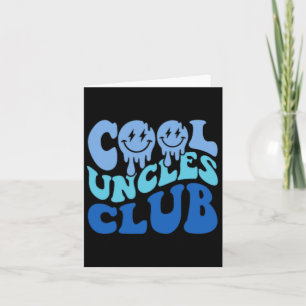 Cool Uncles Club Best Uncle Ever Funny Vathday Karte