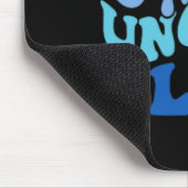 Cool Uncles Club Best Uncle Ever Funny Vathday Mousepad (Ecke)
