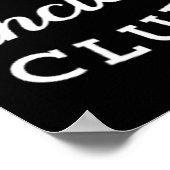 Cool Uncles Club Best Uncle Ever Funny Vathday Poster (Ecke)