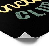 Cool Uncles Club Best Uncle Ever Funny Vathday Poster (Ecke)