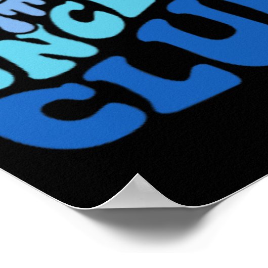 Cool Uncles Club Best Uncle Ever Funny Vathday Poster (Ecke)