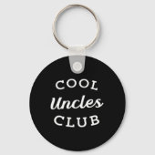 Cool Uncles Club Best Uncle Ever Funny Vathday Schlüsselanhänger (Vorderseite)