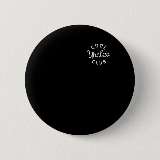 Cool Uncles Club Best Unver Funny Pocket Fath Button (Vorderseite)