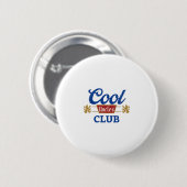 Cool Uncles Club Best Unver Funny Pocket Fath Button (Vorne & Hinten)