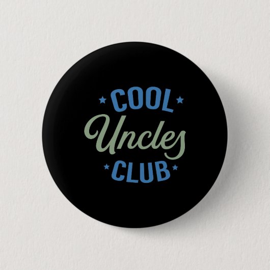 Cool Uncles Club Best Unver Funny Pocket Fath Button (Vorderseite)
