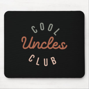 Cool Uncles Club Best Unver Funny Pocket Fath Mousepad