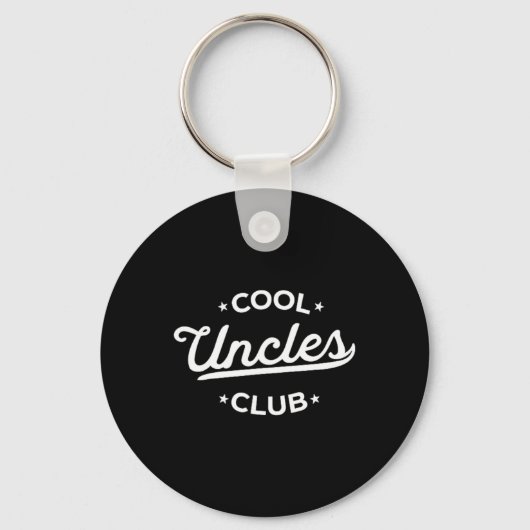 Cool Uncles Club Best Unver Funny Pocket Fath Schlüsselanhänger (Vorderseite)