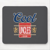 Cool Uncles Club For New Uncle Father's Day Uncle  Mousepad (Vorne)