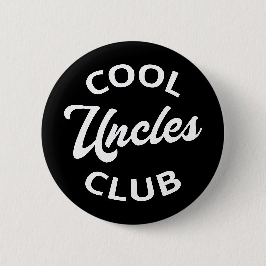 Cool Uncles Club I Button (Vorderseite)