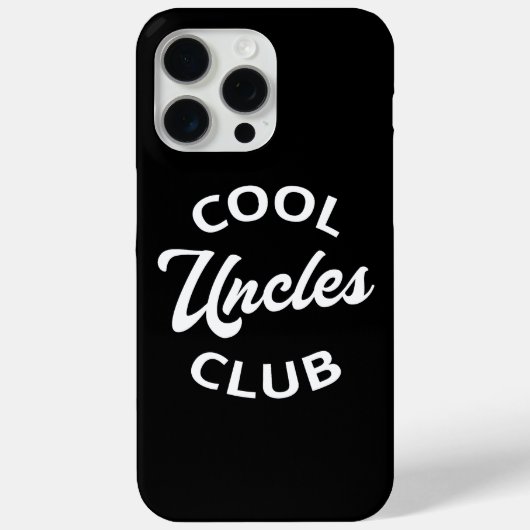 Cool Uncles Club I Case-Mate iPhone Hülle (Rückseite)