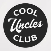 Cool Uncles Club I Etiketten (Design 1)