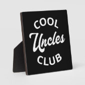 Cool Uncles Club I Fotoplatte (Vorderseite)
