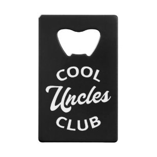 Cool Uncles Club I Geldbeutel Flaschenöffner
