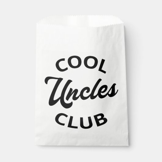 Cool Uncles Club I Geschenktütchen (Vorderseite)