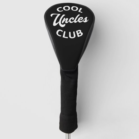 Cool Uncles Club I Golf Headcover (Vorderseite)